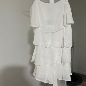 Casual White Beach Dress